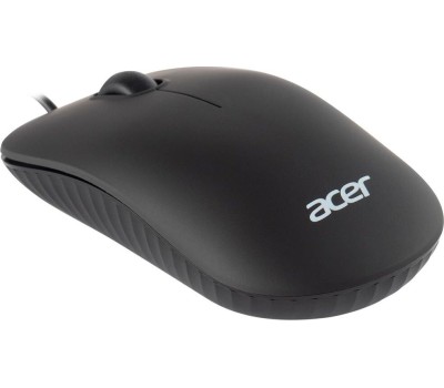 ACER Мышь OMW122 черный оптическая (1200dpi) USB (3but)