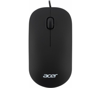 ACER Мышь OMW122 черный оптическая (1200dpi) USB (3but)