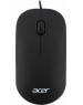 ACER Мышь OMW122 черный оптическая (1200dpi) USB (3but)