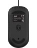 ACER Мышь OMW122 черный оптическая (1200dpi) USB (3but)