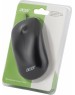ACER Мышь OMW122 черный оптическая (1200dpi) USB (3but)