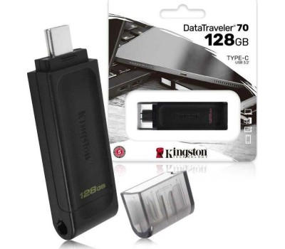 KINGSTON Флэш-накопитель USB3.2 128GB DT70/128GB