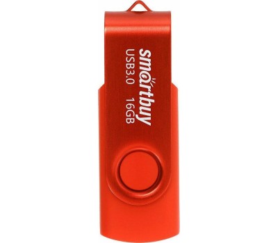 Флэш-напокитель SMARTBUY (SB016GB3TWR) UFD 3.0/3.1 016GB Twist Red