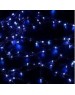 Светодиодная гирлянда ECOLA N5YB03ELC LED гирлянда 220V IP44 Бахрома наращиваемая (базовая секция) 3x(0.2-0.5)м 150Led Синий Blue, 8 режимов, прозр.провод с вилкой синий
