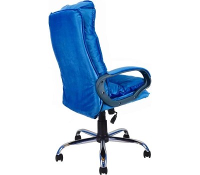 Компьютерное\Офисное кресло ЯРКРЕСЛА Кр85 ТГ СП ХРОМ HT46 (ткань голубая)