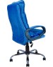 Компьютерное\Офисное кресло ЯРКРЕСЛА Кр85 ТГ СП ХРОМ HT46 (ткань голубая)