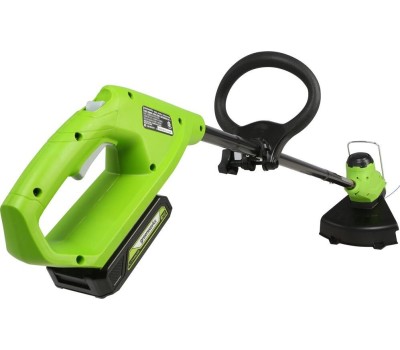 GREENWORKS G24LT25K2, 24V, 25 см, с 1хАКБ 2Ач и ЗУ Триммер аккумуляторный (2107207SA)
