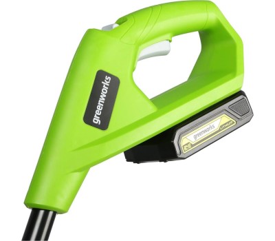 GREENWORKS G24LT25K2, 24V, 25 см, с 1хАКБ 2Ач и ЗУ Триммер аккумуляторный (2107207SA)