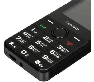 Телефон мобильный XENIUM X240 Black
