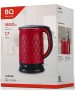 Чайник электрический BQ KT1715P Red-Black (1,7л. металл/пластик)