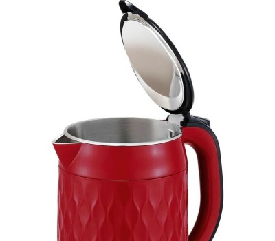 Чайник электрический BQ KT1715P Red-Black (1,7л. металл/пластик)