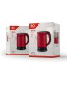 Чайник электрический BQ KT1715P Red-Black (1,7л. металл/пластик)