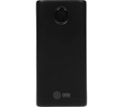CACTUS Внешний аккумулятор (Power Bank) CS-PBFSJA-30000, 30000мAч, черный