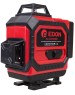 Лазерный уровень EDON CLL 4D/40FW combo черный/красный 37650