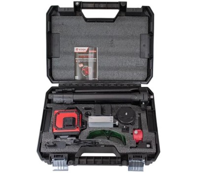 Лазерный уровень EDON CLL 4D/40FW combo черный/красный 37650