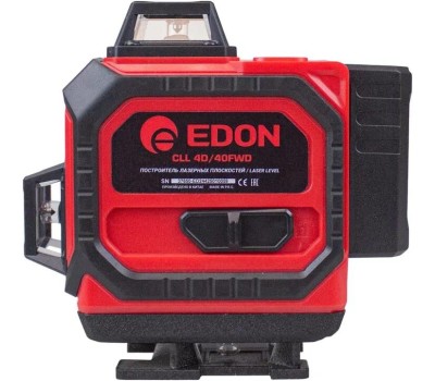 Лазерный уровень EDON CLL 4D/40FW combo черный/красный 37650