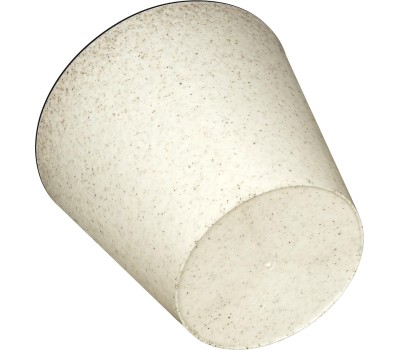 Горшок цветочный HOMVER Pepper D160мм, 1,6л с дренажной вставкой (светло-бежевый) 221606425/01