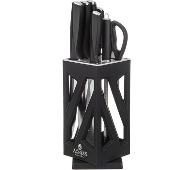 Набор ножей AGNESS 911-762 на подставке (8 предметов)