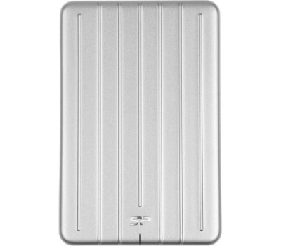 внешний диск SILICON POWER 1ТБ Внешний диск HDD Armor A75, USB 3.2, серебристый [sp010tbphda75s3s]