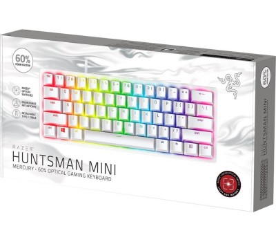 RAZER Клавиатура Huntsman Mini, проводная, USB, механическая, белый [rz03-03392200-r3r1]