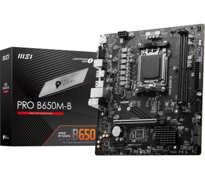 Материнская плата MSI Материнская плата AMD B650 SAM5 MATX PRO B650M-B