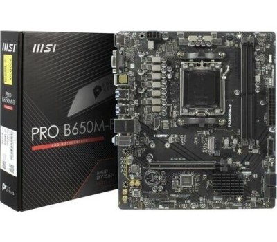 Материнская плата MSI Материнская плата AMD B650 SAM5 MATX PRO B650M-B