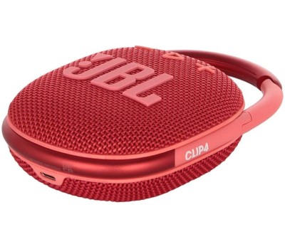 Колонка портативная JBL Колонка портативная Clip 4, 5Вт, красный [ clip4redam]