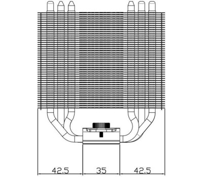 THERMALRIGHT Устройство охлаждения (кулер) Assassin King 120 Mini V2, 4-pin, 120мм, черный, retail [ak120-mini-v2]