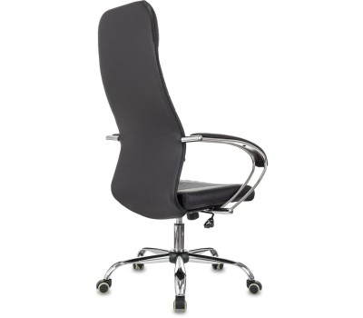 Кресло компьютерное БЮРОКРАТ Кресло CH-610SL, экокожа, до 150кг, черный
