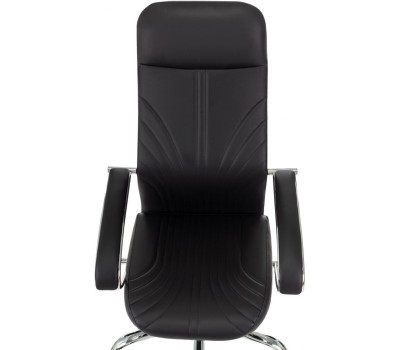 Кресло компьютерное БЮРОКРАТ Кресло CH-610SL, экокожа, до 150кг, черный