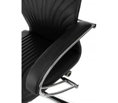 Кресло компьютерное БЮРОКРАТ Кресло CH-610SL, экокожа, до 150кг, черный