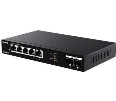 Коммутатор TENDA Коммутатор 5PORT 1000M 2SFP+ TEM2007X