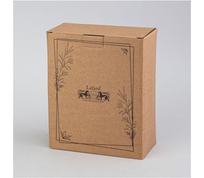 Ваза LEFARD ВАЗА 17*9.3*21.5СМ ЦВЕТ: БЕЛЫЙ 374-141