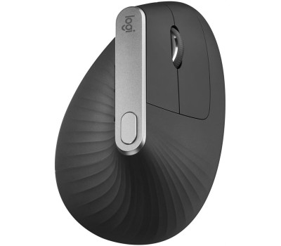 LOGITECH Мышь беспроводная MX Vertical, Bluetooth/Радио, вертикальная, оптическая, USB, 4000dpi, черный [910-005451]