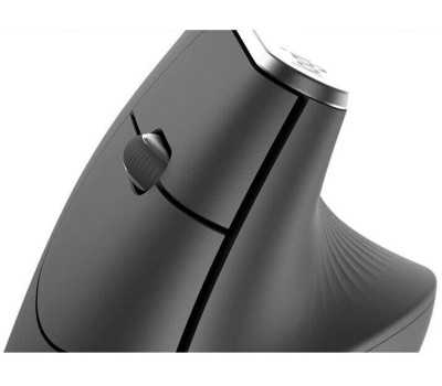 LOGITECH Мышь беспроводная MX Vertical, Bluetooth/Радио, вертикальная, оптическая, USB, 4000dpi, черный [910-005451]