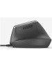 LOGITECH Мышь беспроводная MX Vertical, Bluetooth/Радио, вертикальная, оптическая, USB, 4000dpi, черный [910-005451]