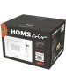 Микроволновая печь HOMSAIR Встраиваемая микроволновая печь MOB205WH, 20л, 1080Вт, белый