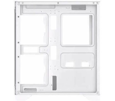 Корпус для ПК BLOODY Корпус mATX BD-CC105, Midi-Tower, без БП, белый [bd-cc105-wh]
