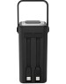 TTEC Внешний аккумулятор ReCharger Extreme LCD 20.000mAh PD Powerbank 20W со встроенными кабелями USB-C/Lightning и ручкой для переноса. Цвет: черный