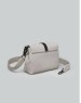GASTON LUGA Сумка на пояс и через плечо Spläsh Crossbody Bag. Цвет: кремовый/шалфей