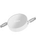 TTEC Кабель выдвижной USB-C to USB-C Mini Retractable 100W PD/QC 120cm Fast Charge Cable. Длина: 120 см. Цвет: лунный белый