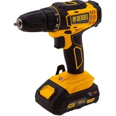 Дрель аккумуляторная DENZEL CDL-18-02BM Дрель-шуруповерт аккумуляторная , LI-ION, 18 В, 2 аккумулятор 26116