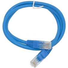 NONAME Патч-корд cat5E molded 1м синий RJ-45 (m)-RJ-45 (m)