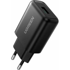 UGREEN Зарядное устройство CD122 (70273) USB-A QC 3.0 18W Fast Charger EU. Цвет: черный