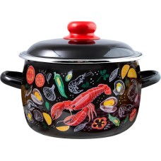 Кастрюля APPETITE 1RC161M Лобстер эмал сфер 2,0л