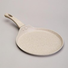 Сковорода AGNESS 932-518 LATTE блинная с а/приг.покрытием 22Х2см индукция