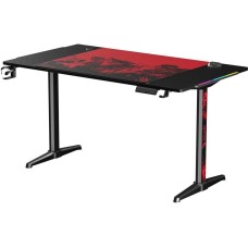 Стол компьютерный BLOODY Стол игровой BD-TB301 электропривод столешница ЛДСП карбон каркас черный 140x80см