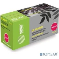 CACTUS TK-5230Y Тонер-картридж для Kyocera P5021cdn/M5521cdn, Y, 2,6K