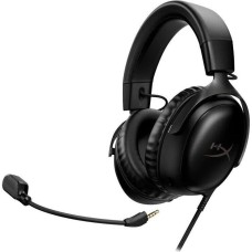 HYPERX Гарнитура игровая Cloud III, для компьютера и игровых консолей, мониторные, проводные, черный [727a8aa]