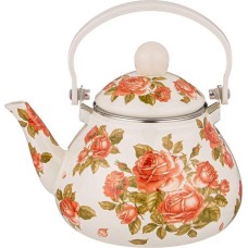 Чайник AGNESS ЧАЙНИК ЭМАЛИРОВАННЫЙ СО СЪЕМНЫМ ФИЛЬТРОМ ИЗ НЖС, СЕРИЯ 